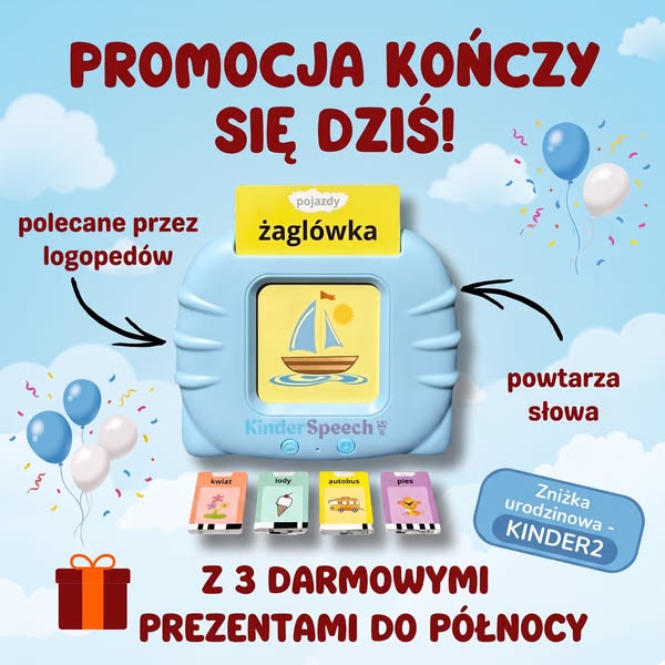 OSTATNIE DNI! KinderSpeech kończy 2 lata