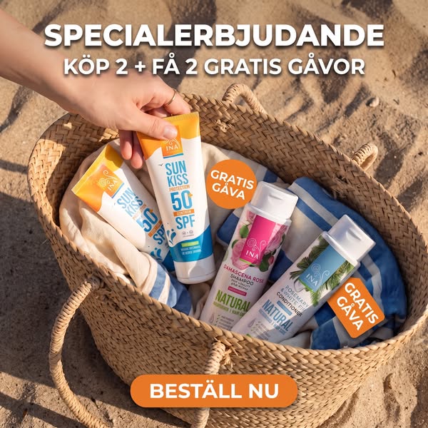 Köp 2 solkrämer, få 2 gåvor