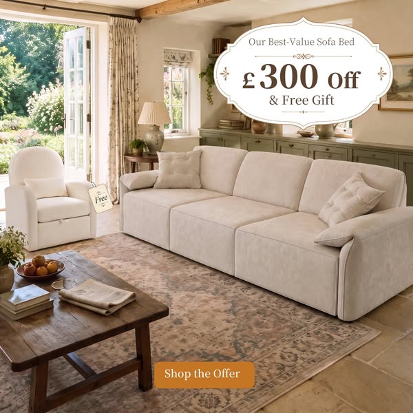 Remote-Control Modular Sofa Bed for Flexible Living