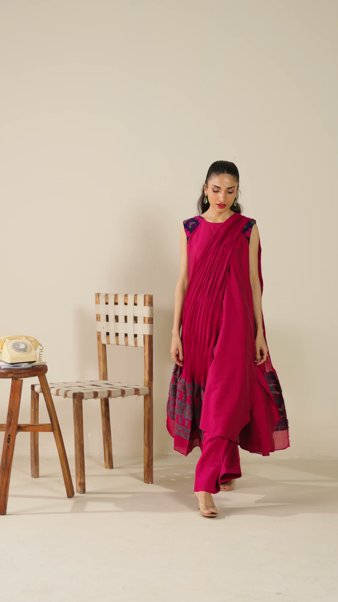Hand-Made Cotton Silk, Ready to Wear