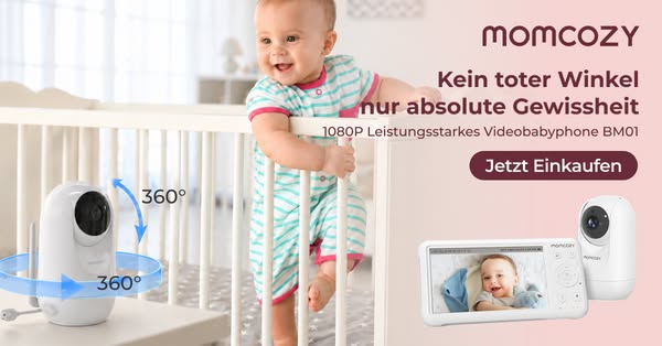 1080P Full HD: Dein Baby immer gestochen scharf im Blick!
