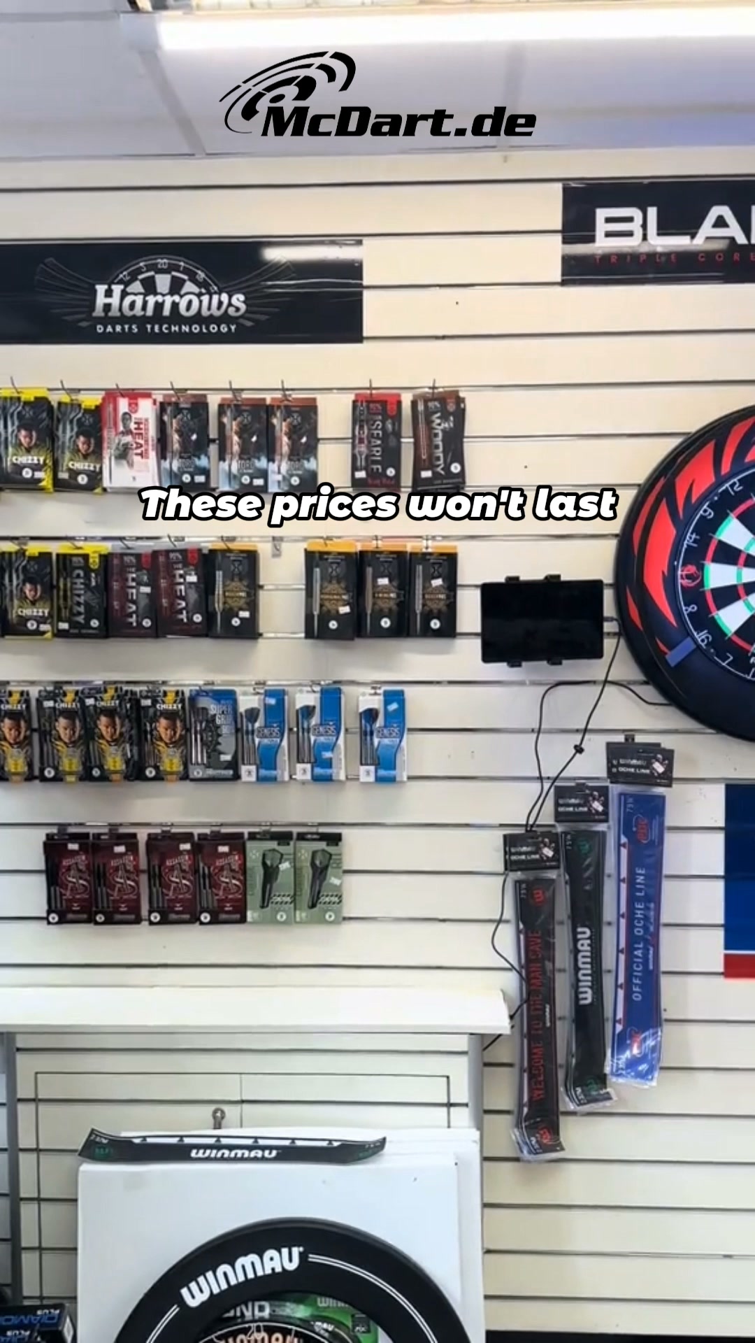 Start Your Darts Journey – 50% Off McDart Nickel Silver Steeldarts