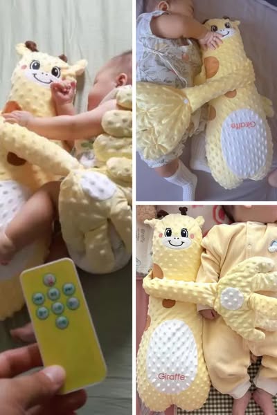 SleepyBearNight™ | Peluche Calmante per Neonati con Suoni Bianchi e Tapping Rilassante a 3 Ritmi
