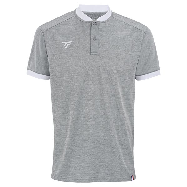 Tecnifibre Men's Team Mesh Polo Silver, Small