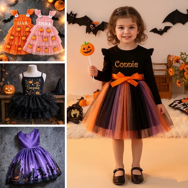 Halloween Customized Outfits For Kids
