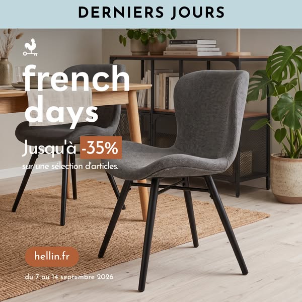 35% sur une sélection d'article