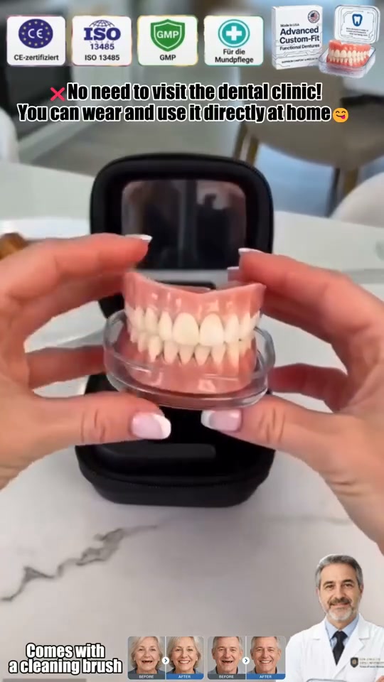 A New Generation Full Denture Solution for a Natural Smile