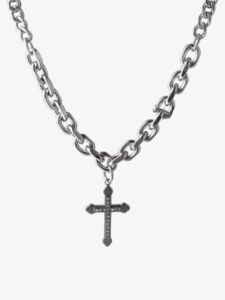 Black Cross Necklace | Thesupermade®