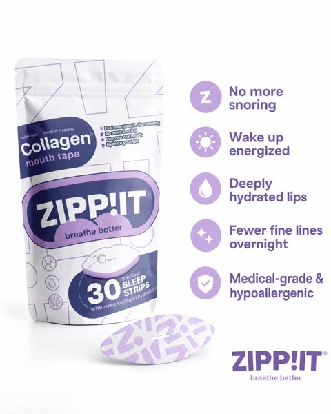 Get softer lips with mouth tape