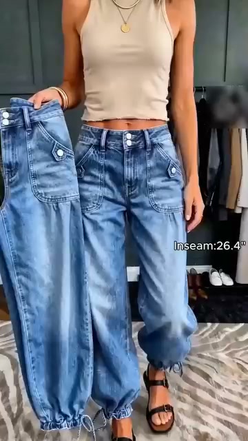 Trendy denim uden den stive følelse