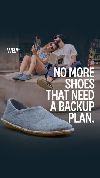 No more shoes that need a backup plan.