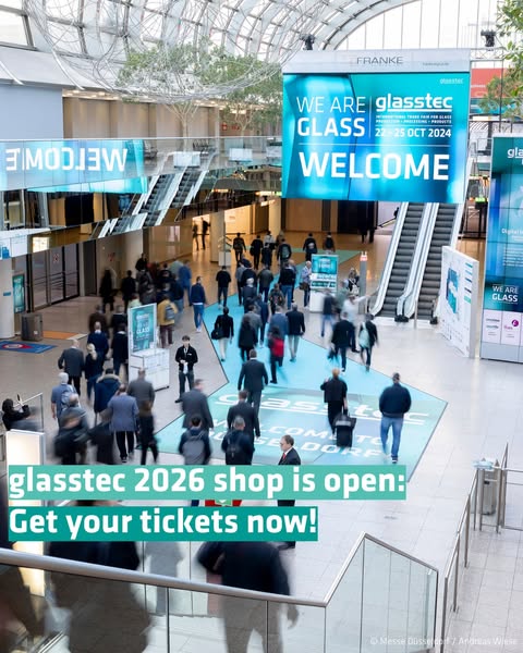 Experience the leading glass trade fair