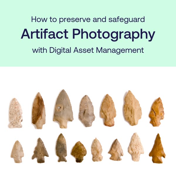 Make artifact photos accessible with DAM