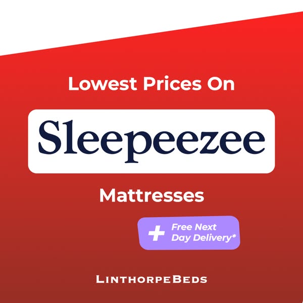 Shop Next Day Delivery on selected Sleepeezee mattresses