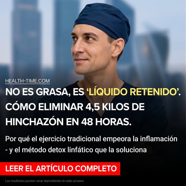 Elimina el "líquido atrapado" antes del verano: El método de detox nórdico que usan las mujeres mayores de 50