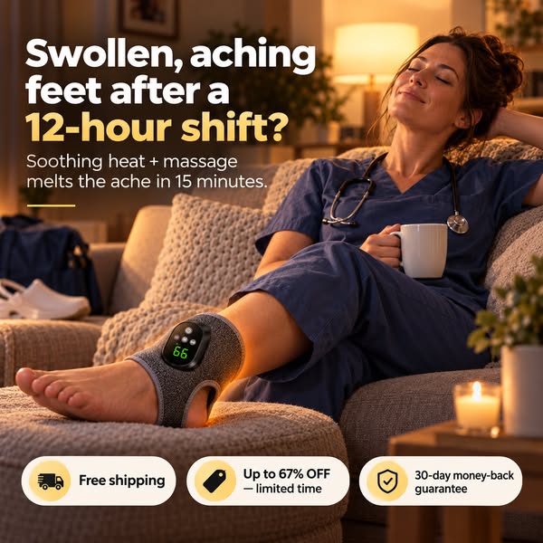 Melt Away Swollen, Aching Feet in 15 Minutes