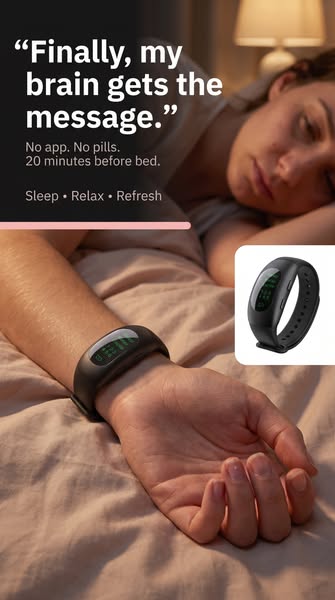 Stop carrying the day into bed.