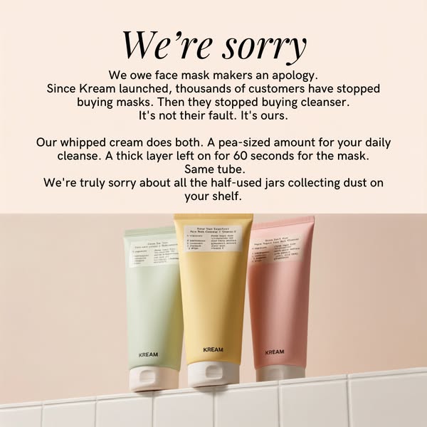 2 Products. 1 Tube. 60 Seconds.