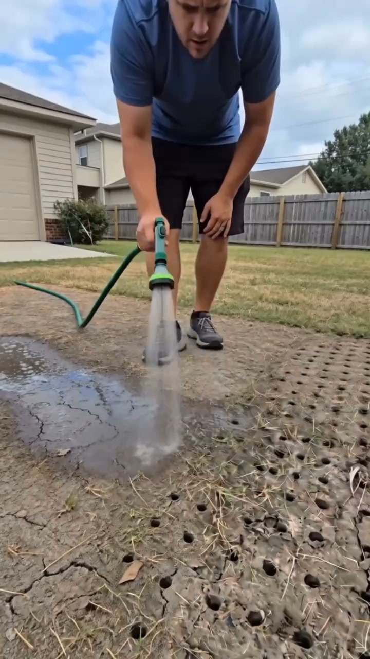 Manual Lawn Coring Aerator Carbon Steel Build & Spring Ejection | Healthier Grass Made Easy