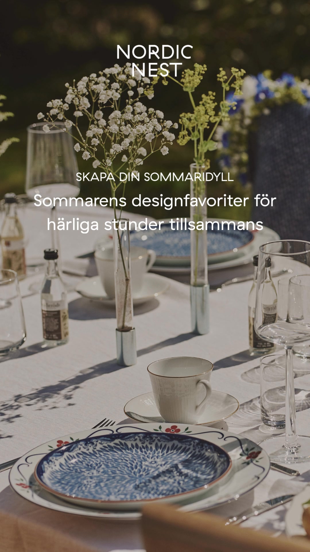 Allt för sommarens dukningar