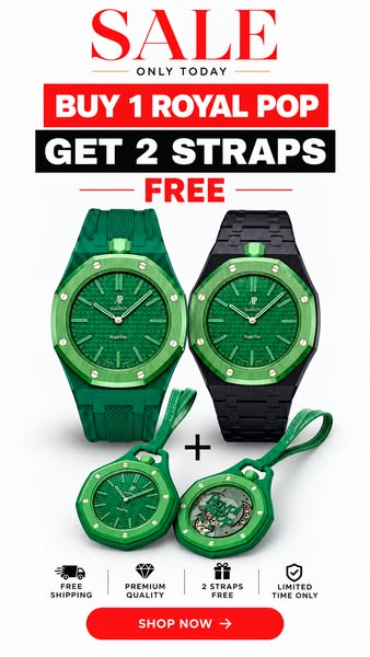 GET 2 EXTRA STRAPS FREE