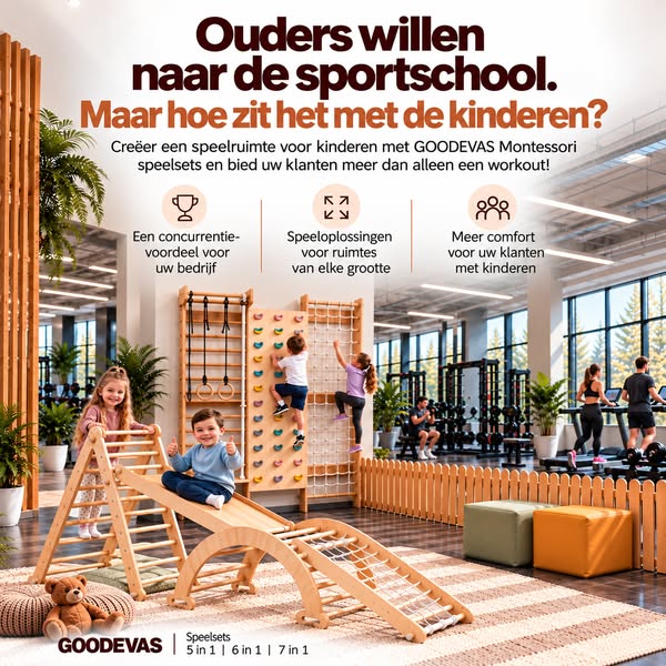 Goodevas voor bedrijven | Speelruimtes voor kinderen