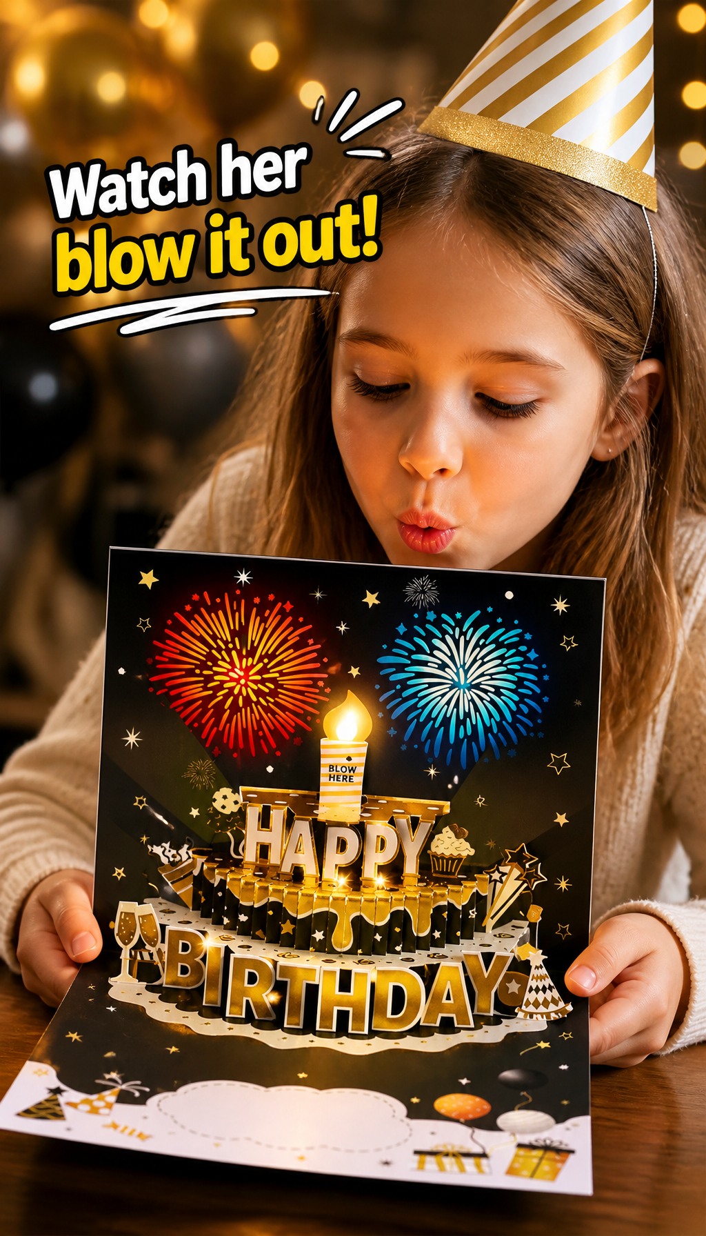No more boring paper cards