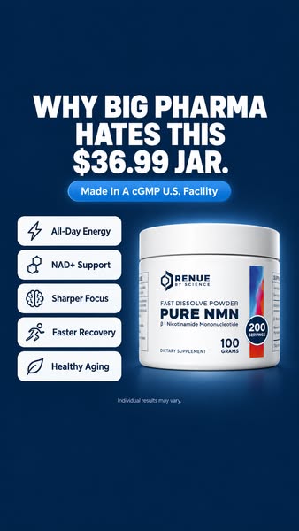 You're not lazy. You're low on NAD+.