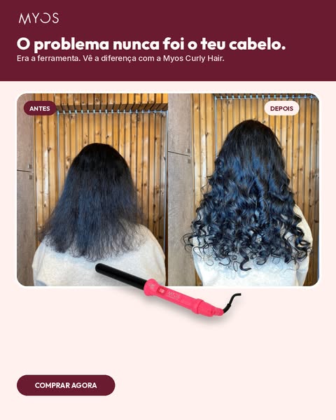 Sem pinça. Sem marcas.