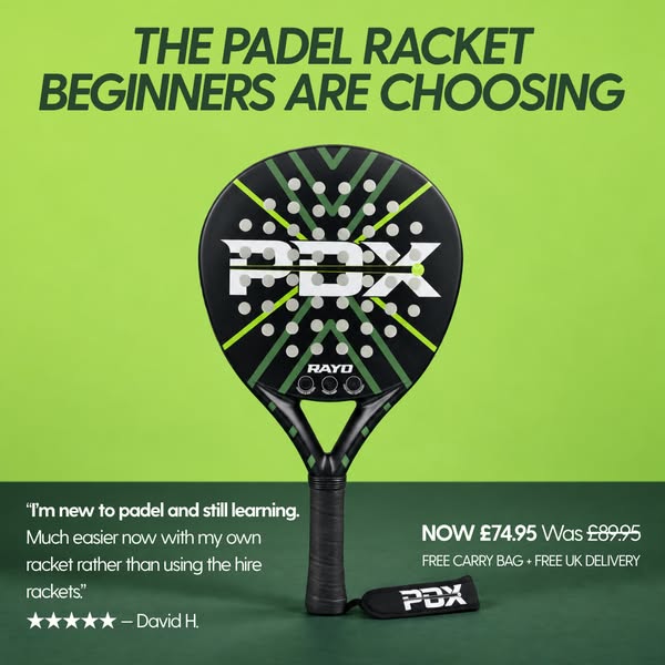 THE PADEL RACKET BEGINNERS LOVE