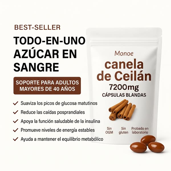 Monoe: El soporte para el azúcar en sangre que realmente funciona… o no pagas nada