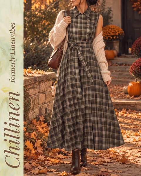 Earth-Tone Maxi