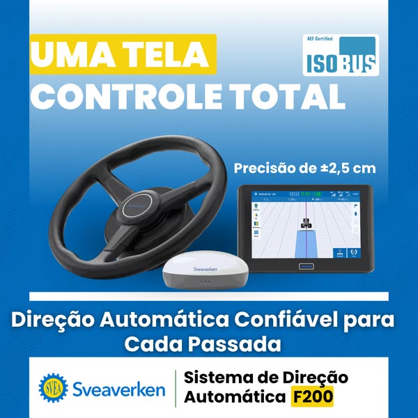 F200: direção automática de precisão