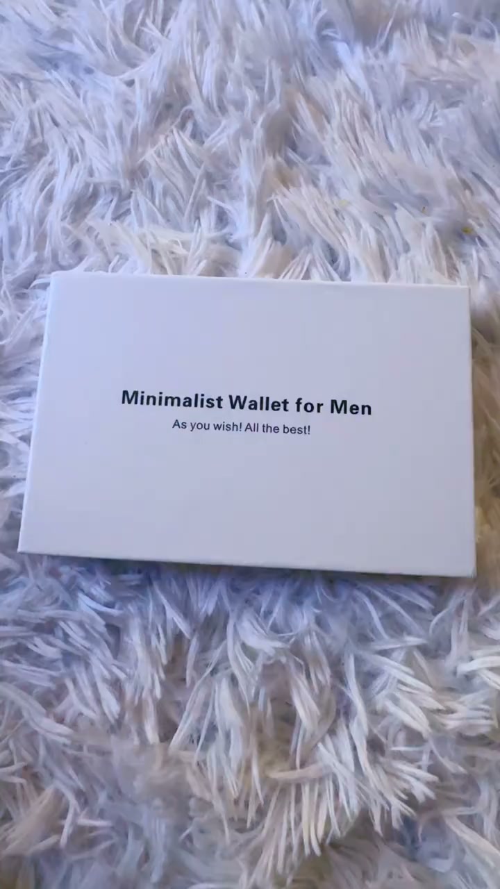 50% offWallet for Men - Pop Up Case, Cash Slot, and Credit Card Slot - Aluminum Wallet with RFID Blocking