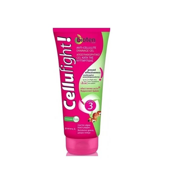 Bioten Cellufight Anti-Cellulite Drainage Gel Σώματος κατά της Κυτταρίτιδας 200m