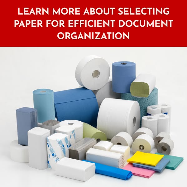 Learn more about selecting paper for efficient document organization