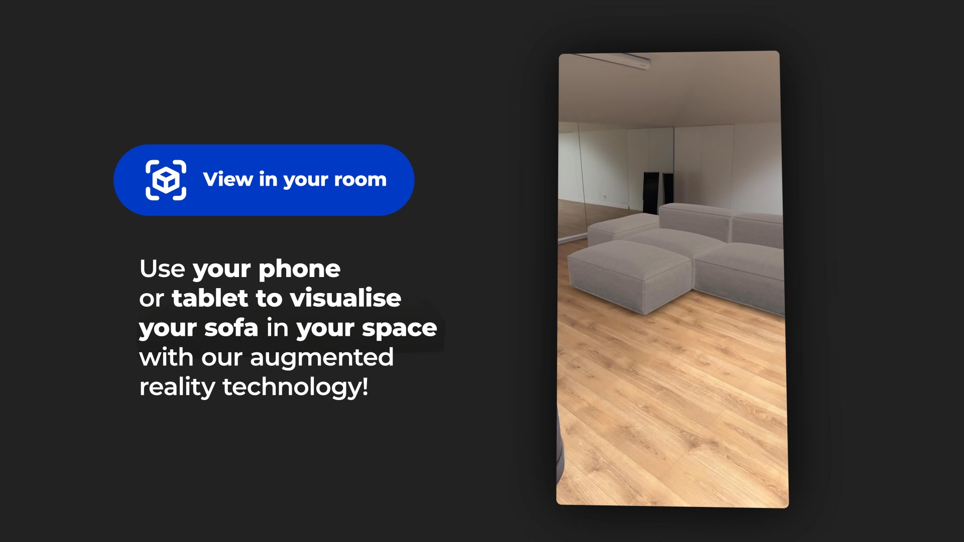 Design your dream sofa – fully customizable!