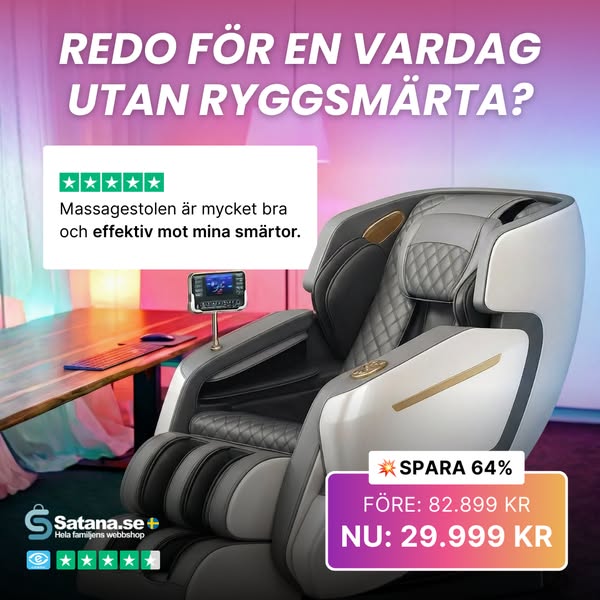 Använd den i 1 timme före läggdags för bästa sömn!