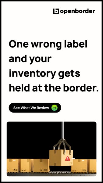Catch label errors before customs does