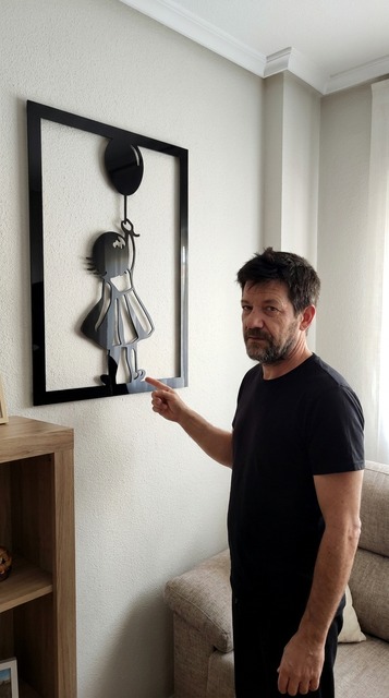 Banksy Art en aluminio