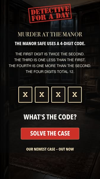 Become A Detective Today