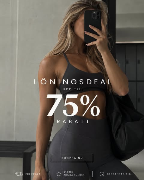 Upp till 75% rabatt