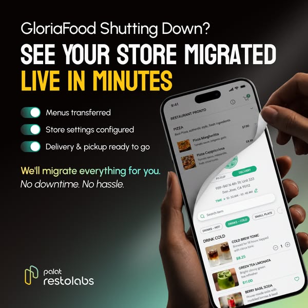 The Fastest Way to Migrate from GloriaFood