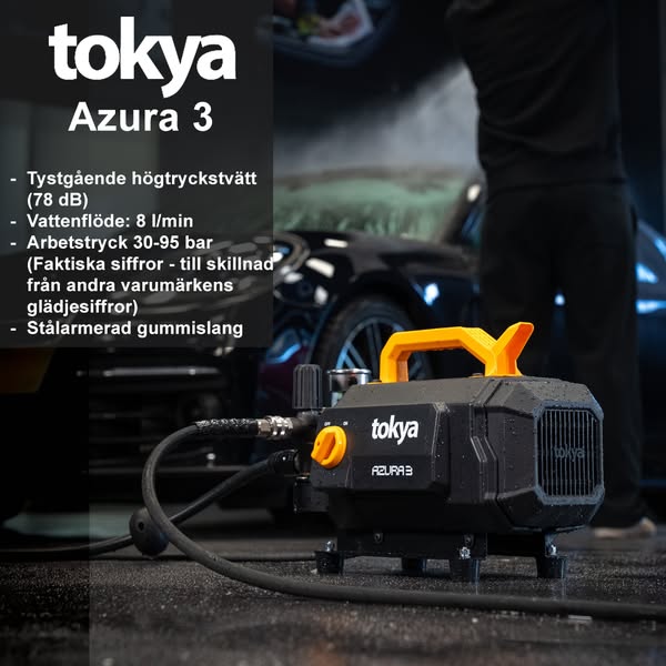 Högpresterande högtryckstvätt - Tokya Azura 3