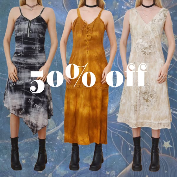 50% OFF ALL VINTAGE!