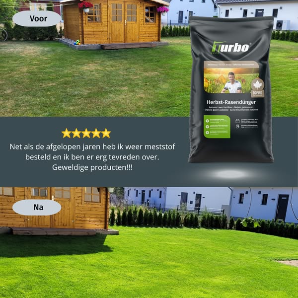 Je gazon redden na de zomer