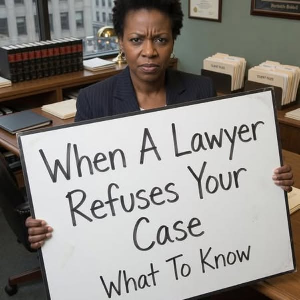 Understanding Why Attorneys Decline Cases and What It Means