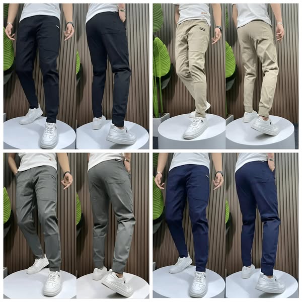 Alba | Pantalón de Algodón Elástico