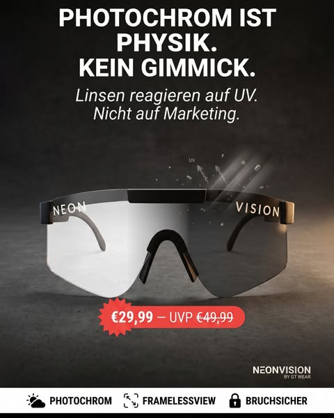 Gläser wechseln in Sekunden!