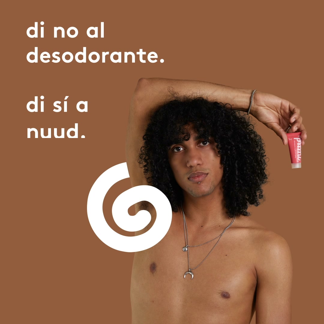 0% aluminio, 100% axilas frescas